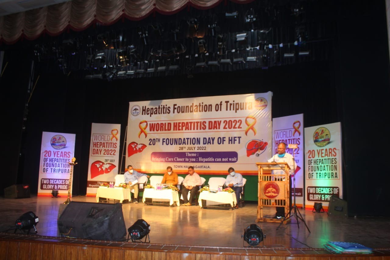 Th Foundation Day Of Hepatitis Foundation Of Tripura Observed