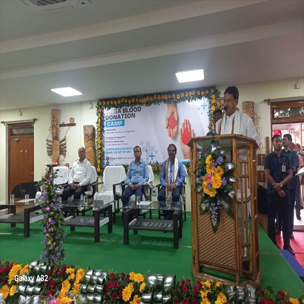 ‘Share the gift of life’ – Tripura CM spreads message of blood donation drive organised by CSOI