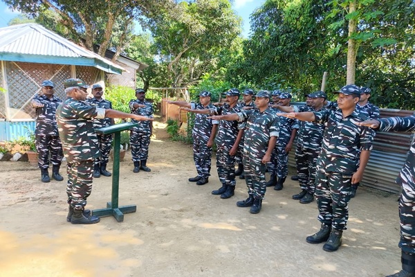 CRPF Tripura Sector Joins Observance Of Rashtriya Ekta Diwas